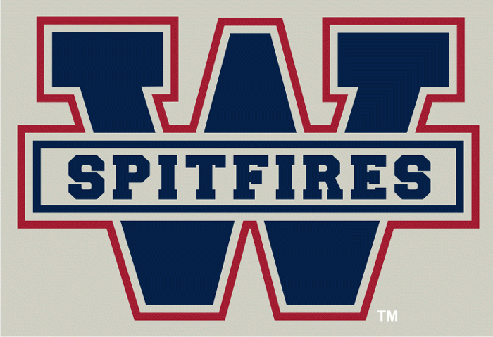 Windsor Spitfires 2006-2009 alternate logo iron on heat transfer...